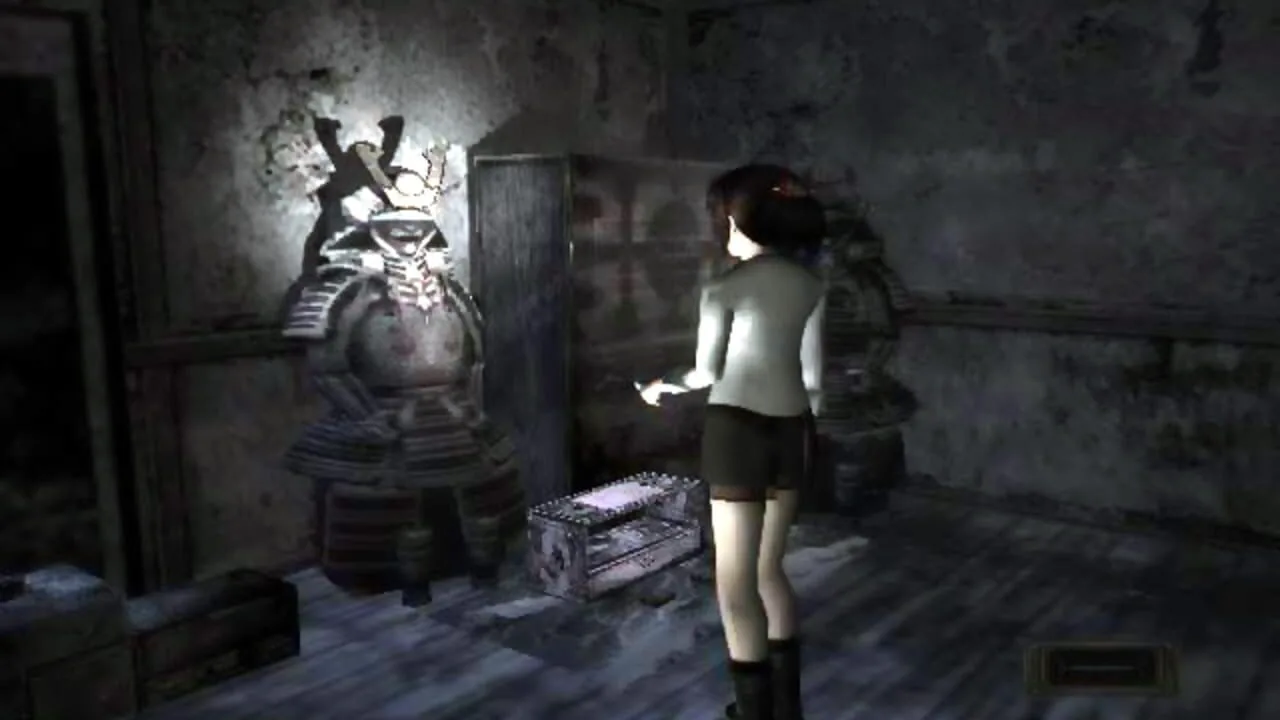 Fatal Frame gameplay on PlayStation 2