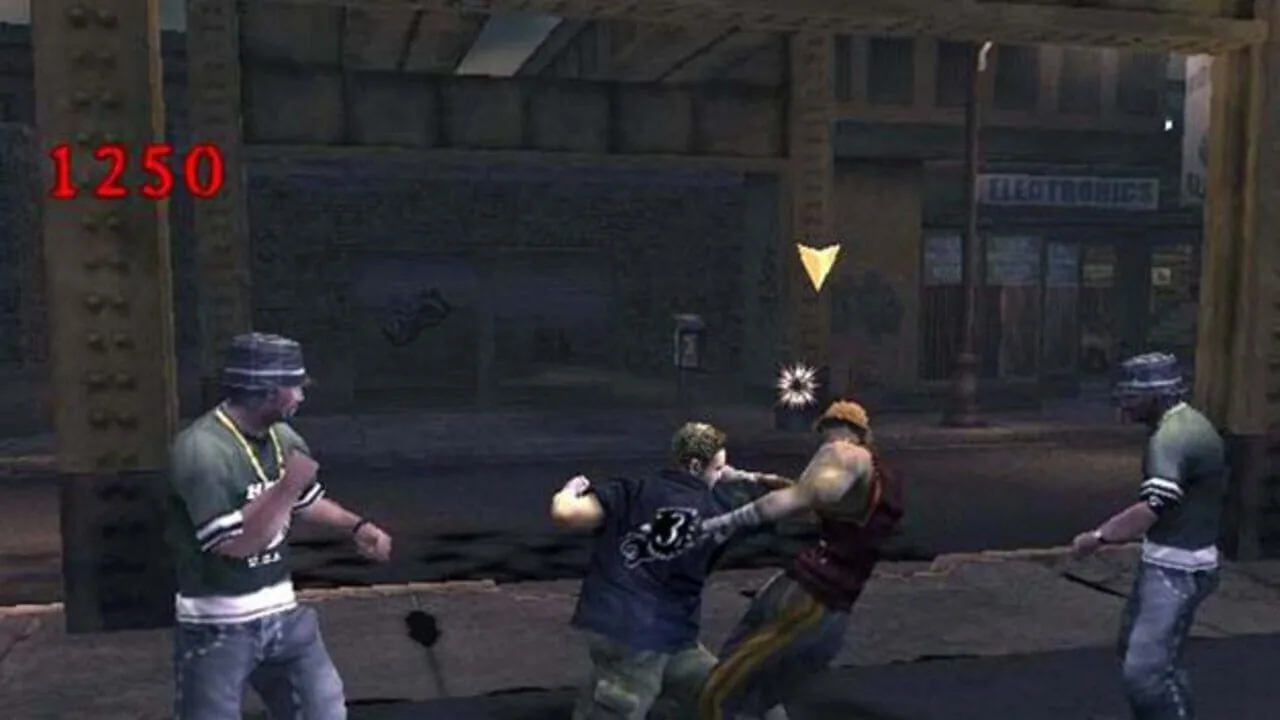 Final Fight: Streetwise gameplay on PlayStation 2
