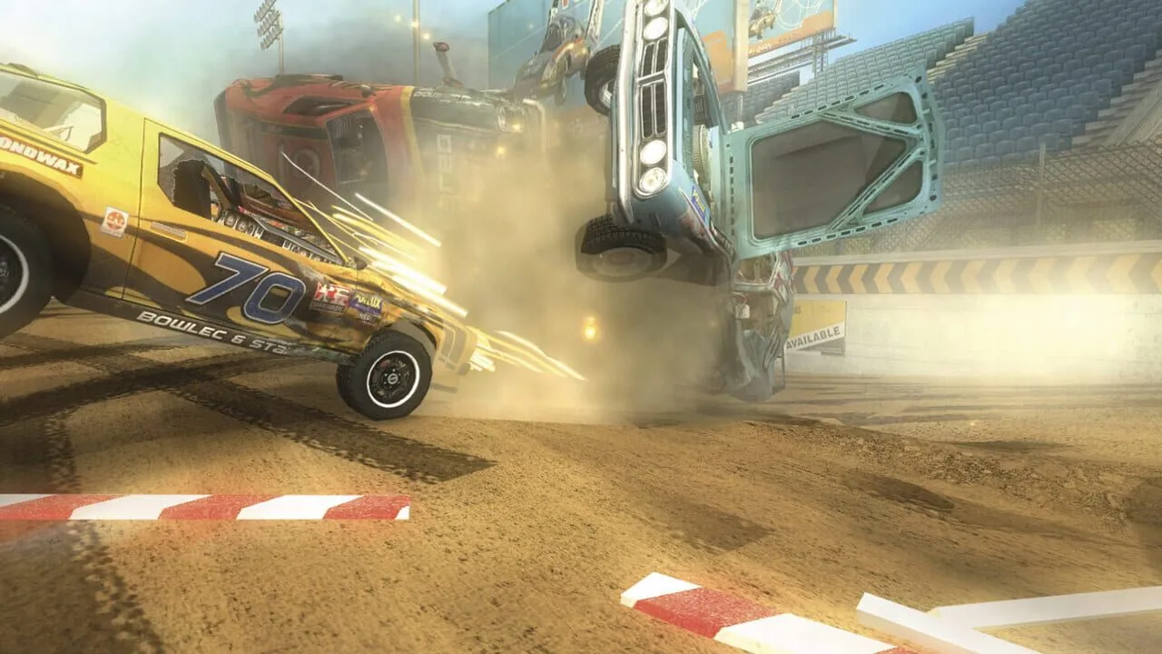 FlatOut 2 gameplay on PlayStation 2