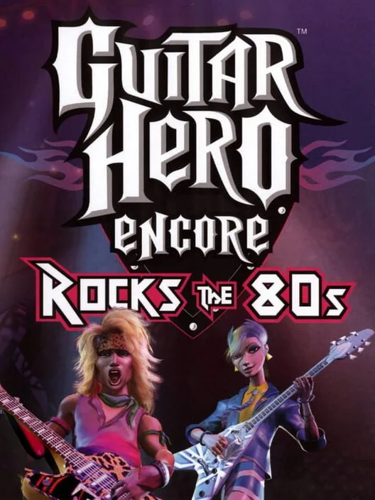 Guitar Hero Encore: Rocks the 80s box art