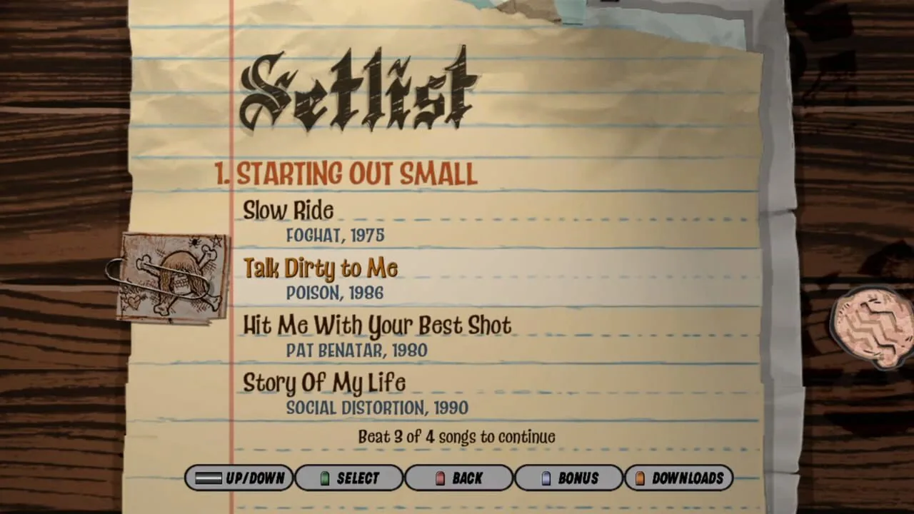 Guitar Hero III: Legends of Rock screenshot 1