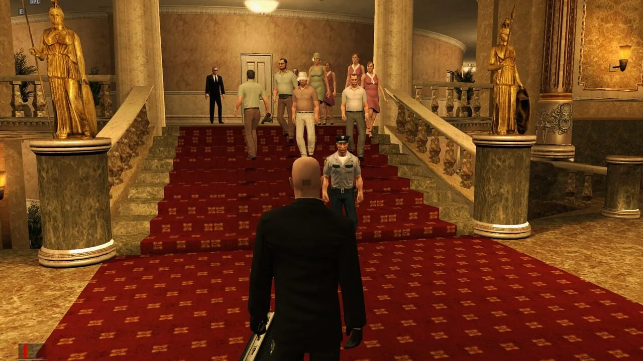Hitman: Blood Money gameplay on PlayStation 2