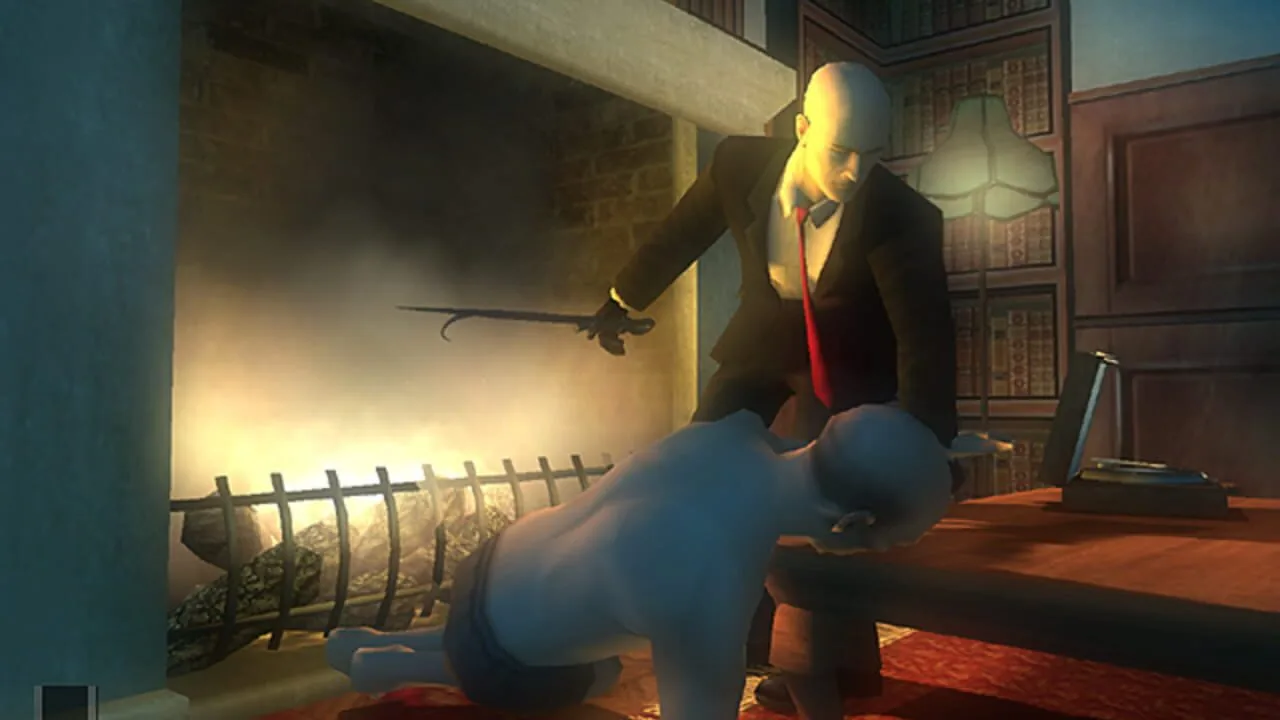 Hitman: Contracts gameplay on PlayStation 2