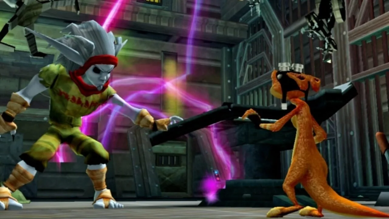 Jak II gameplay on PlayStation 2