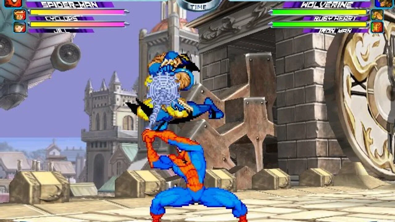 Marvel vs. Capcom 2: New Age of Heroes gameplay on PlayStation 2