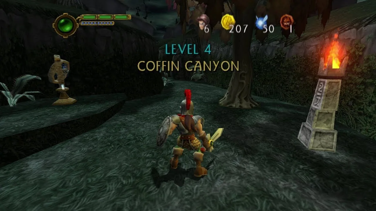 Maximo: Ghosts to Glory gameplay on PlayStation 2