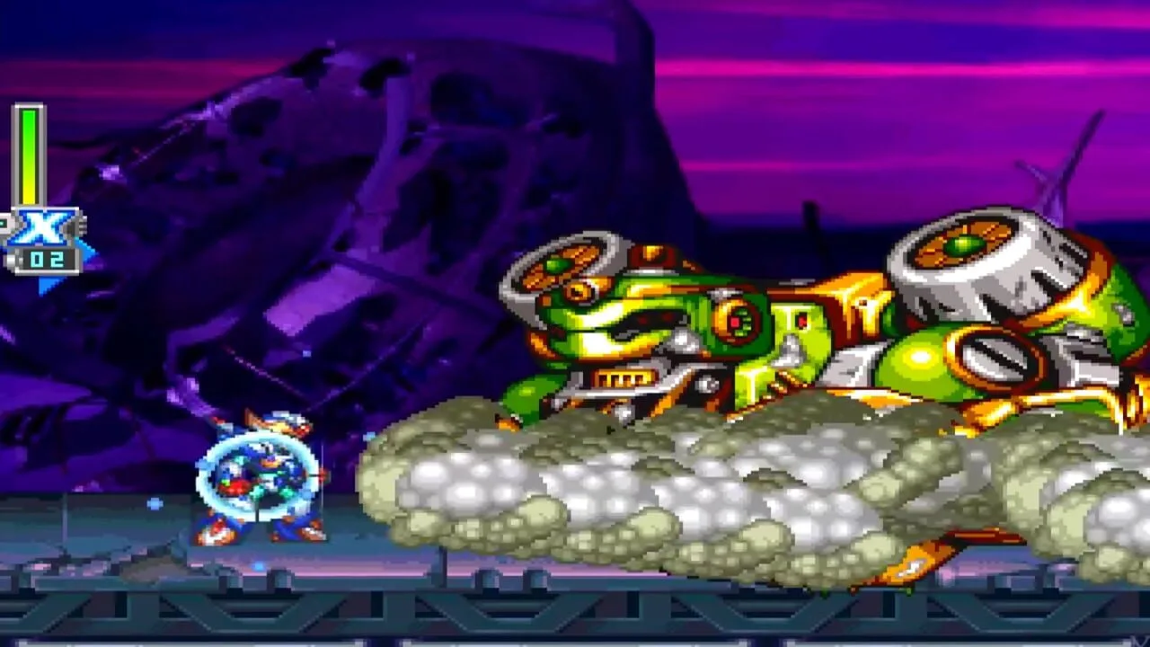 Mega Man X Collection gameplay on PlayStation 2