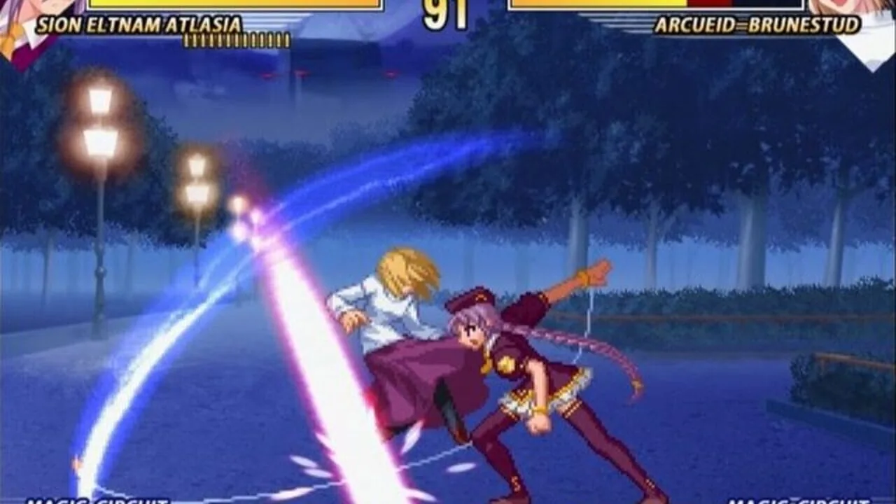 Melty Blood Act Cadenza gameplay on PlayStation 2