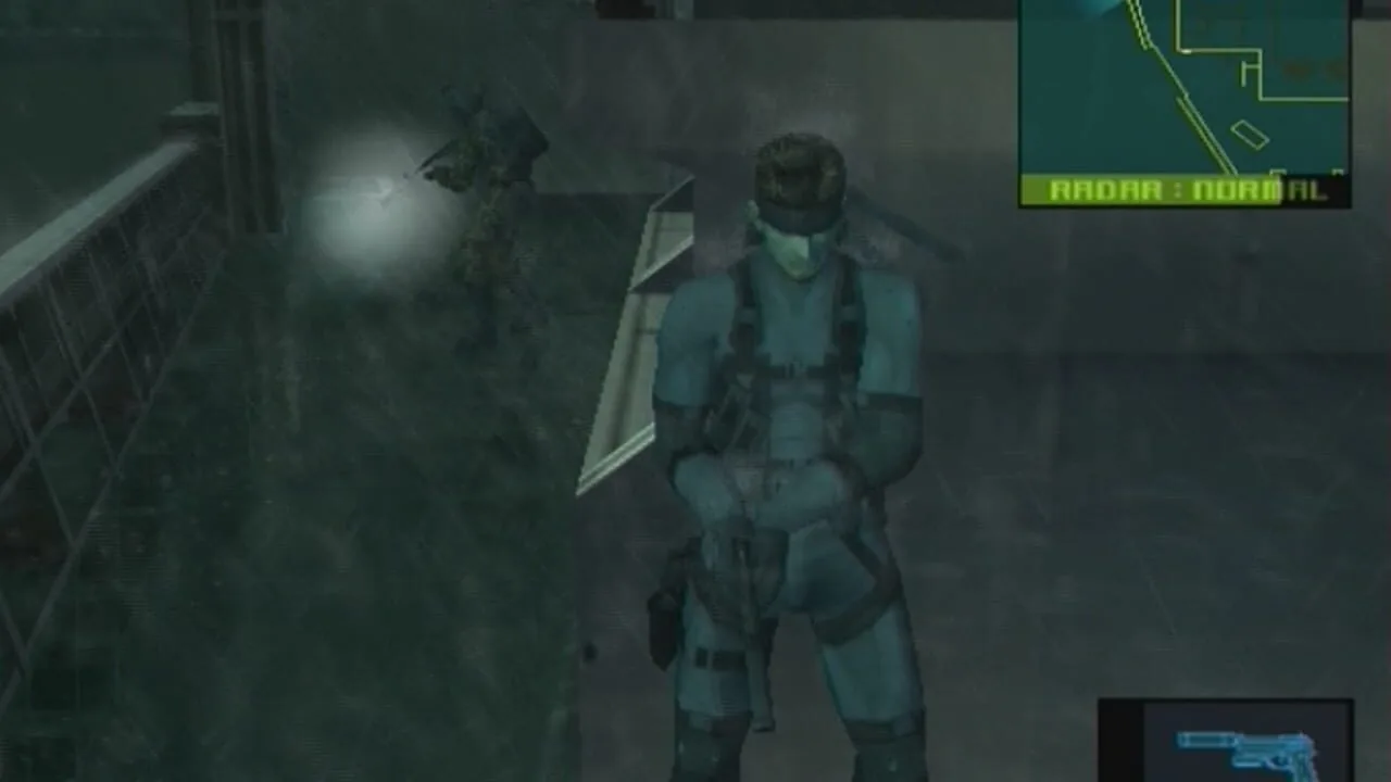 Metal Gear Solid 2: Sons of Liberty screenshot 1