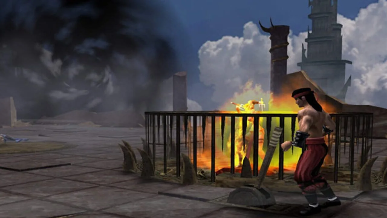 Mortal Kombat: Shaolin Monks gameplay on PlayStation 2
