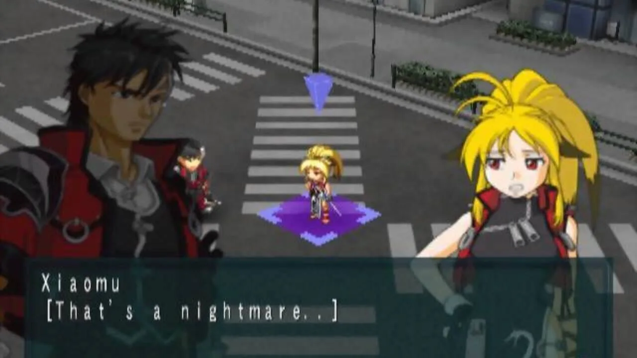 Namco x Capcom gameplay on PlayStation 2
