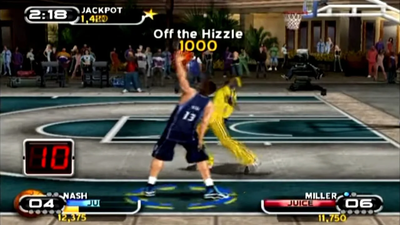 NBA Ballers gameplay on PlayStation 2