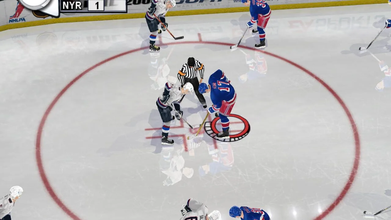 NHL 2004 gameplay on PlayStation 2