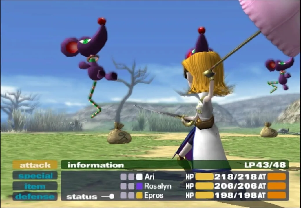 Okage: Shadow King gameplay on PlayStation 2