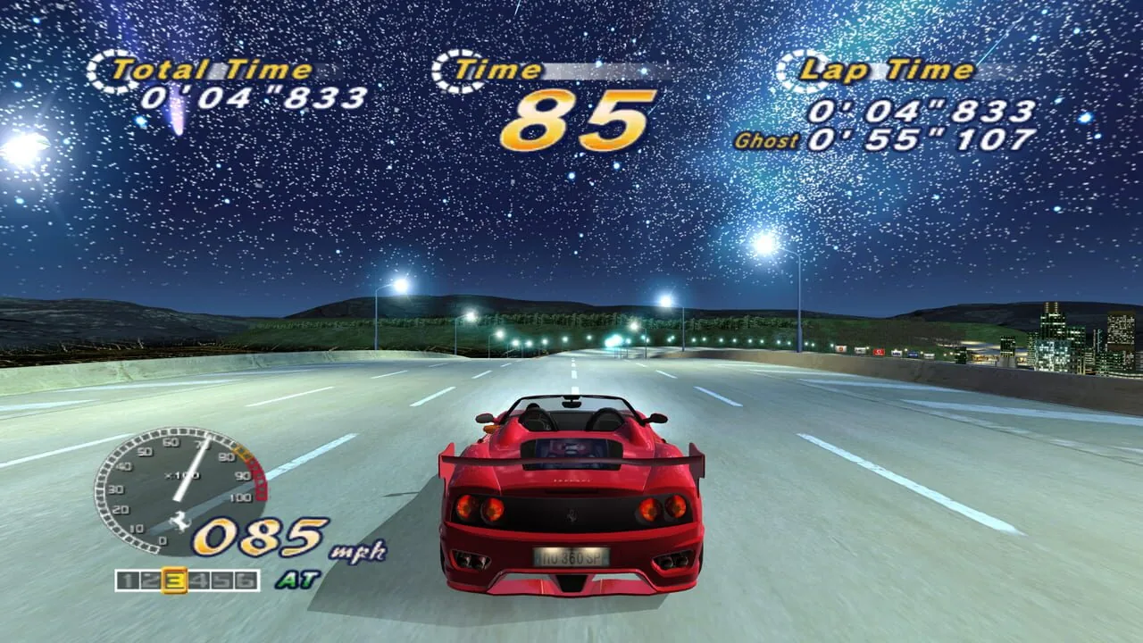 OutRun 2006: Coast 2 Coast gameplay on PlayStation 2