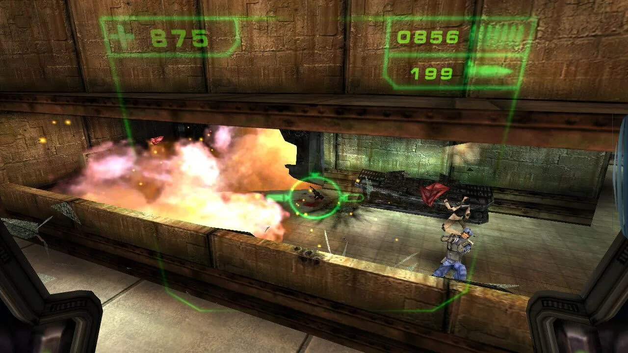 Red Faction gameplay on PlayStation 2