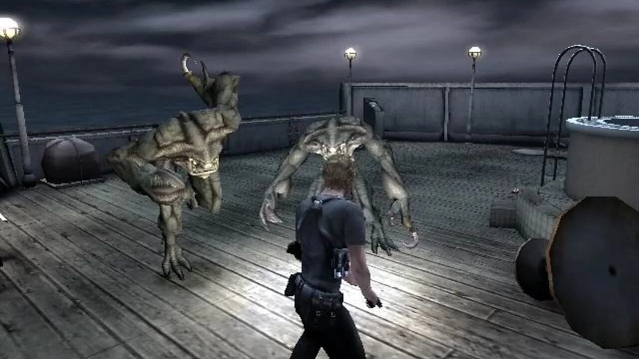 Resident Evil: Dead Aim gameplay on PlayStation 2