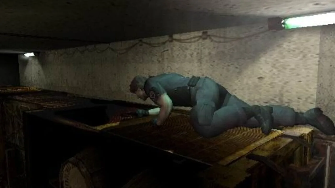 Resident Evil Outbreak gameplay on PlayStation 2