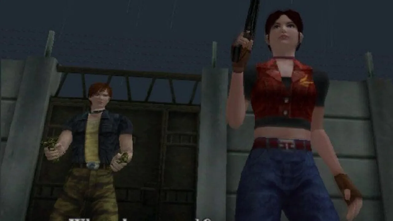 Resident Evil Survivor 2 Code: Veronica gameplay on PlayStation 2