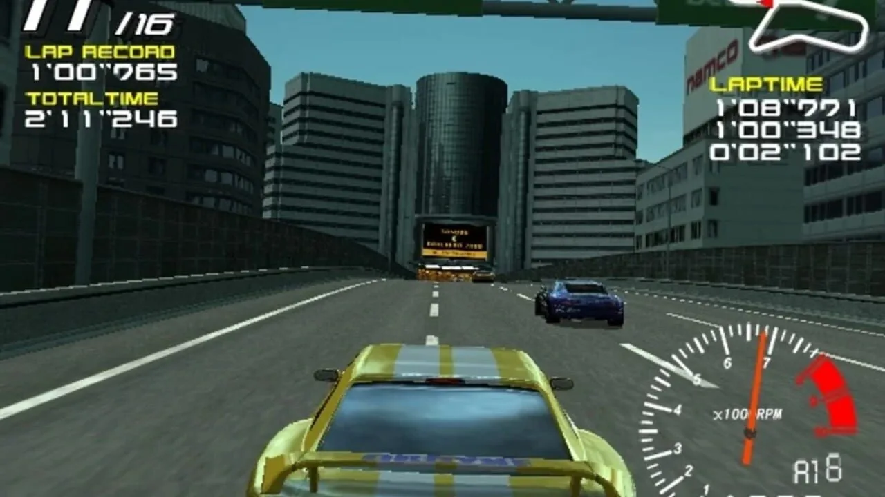 Ridge Racer V screenshot 1