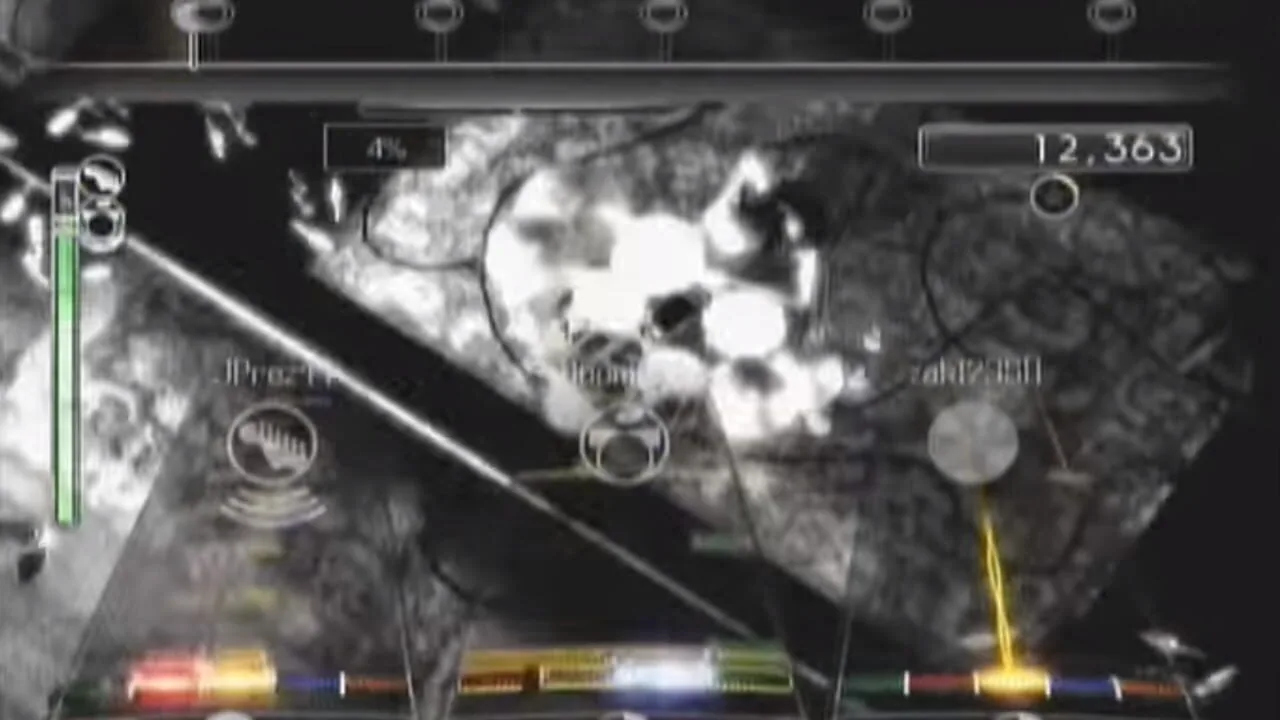 Rock Band 2 gameplay on PlayStation 2