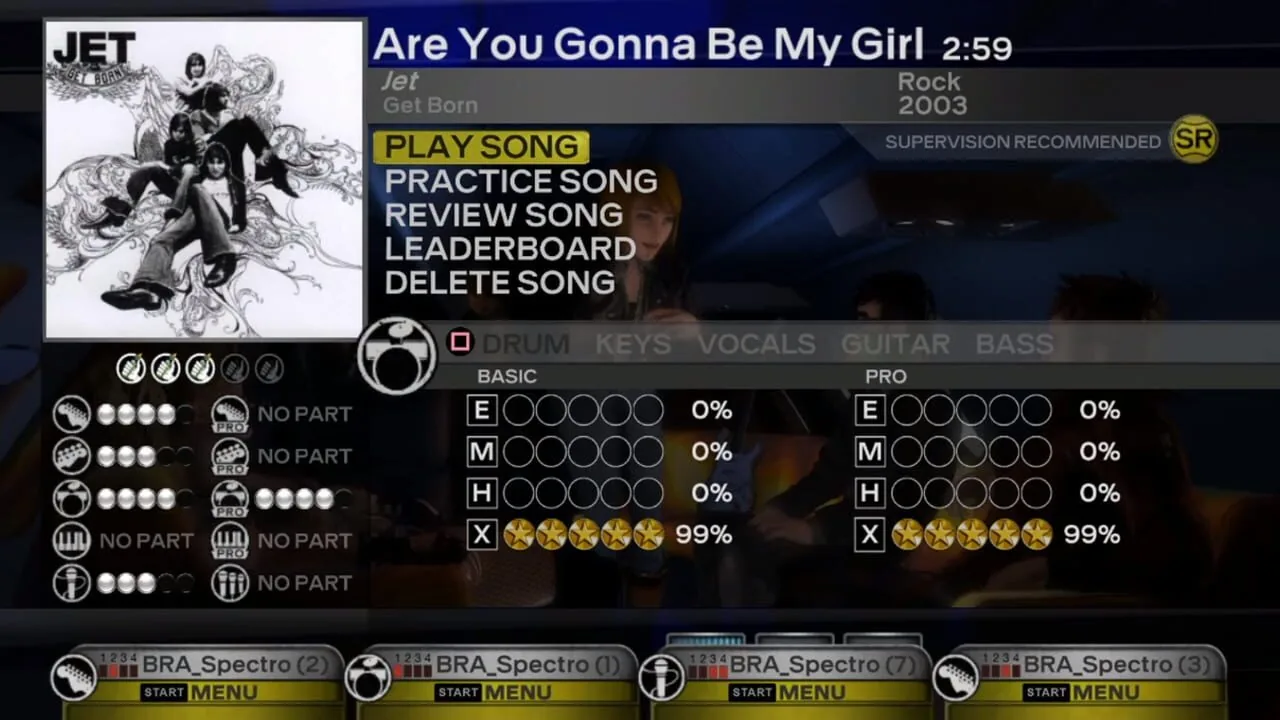 Rock Band screenshot 1