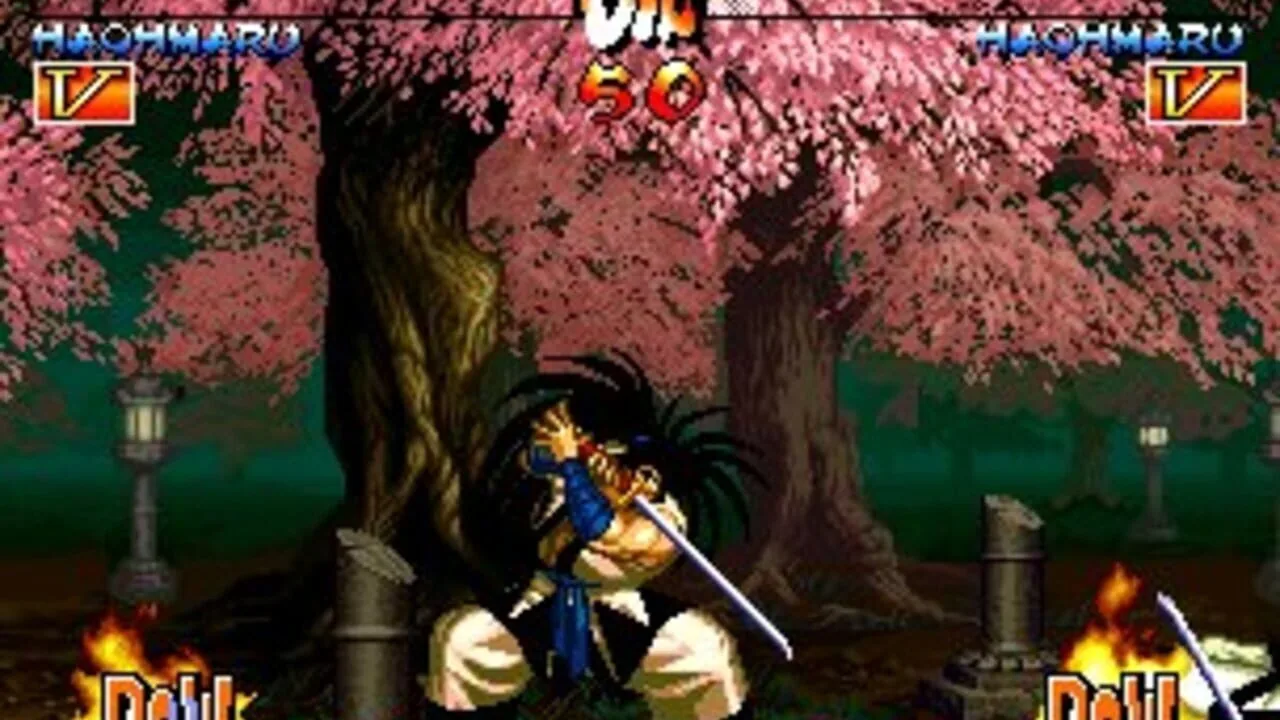 Samurai Shodown Anthology gameplay on PlayStation 2