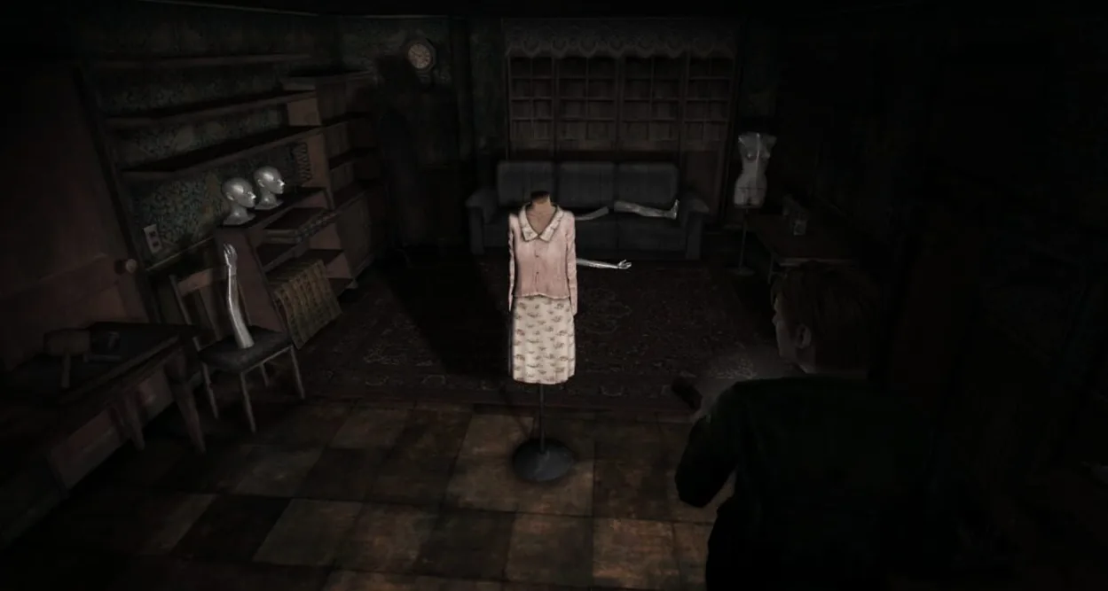 Silent Hill 2 gameplay on PlayStation 2