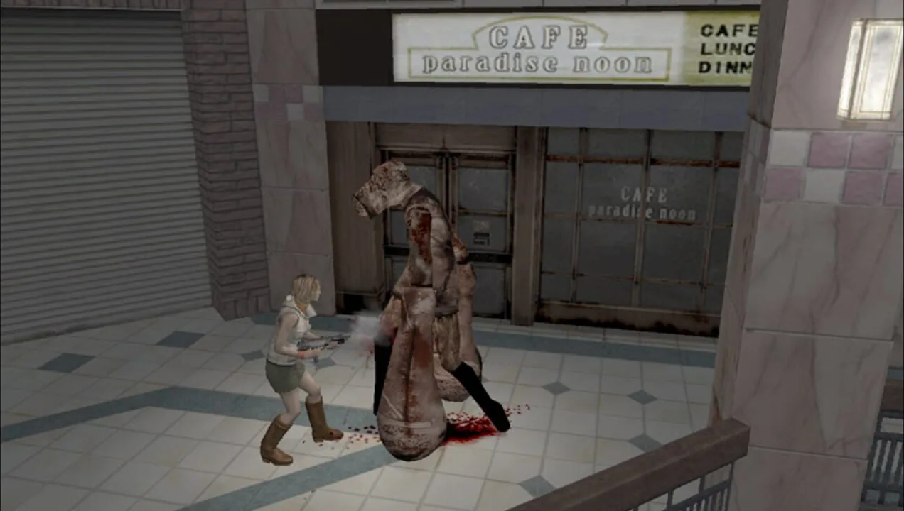 Silent Hill 3 gameplay on PlayStation 2