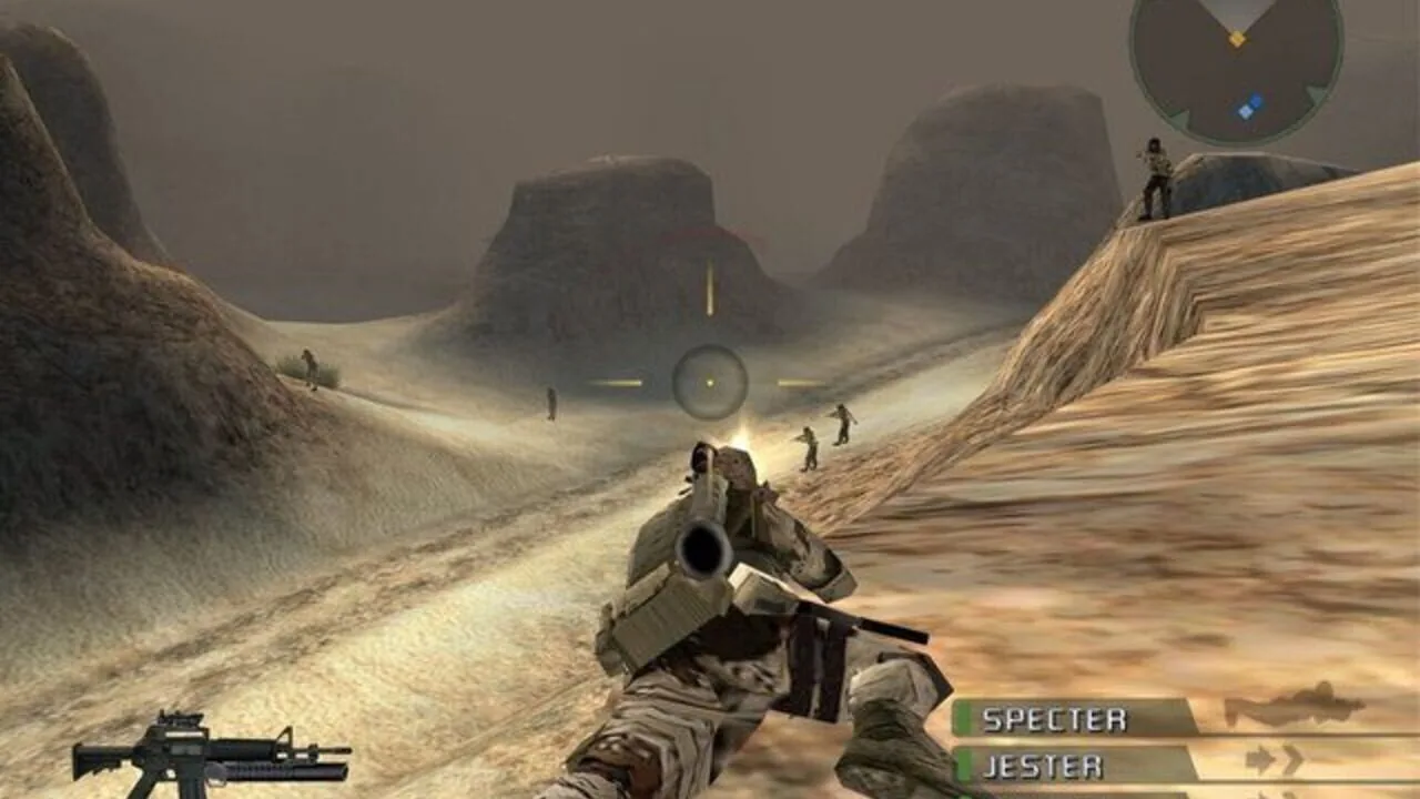 SOCOM 3: U.S. Navy SEALs gameplay on PlayStation 2
