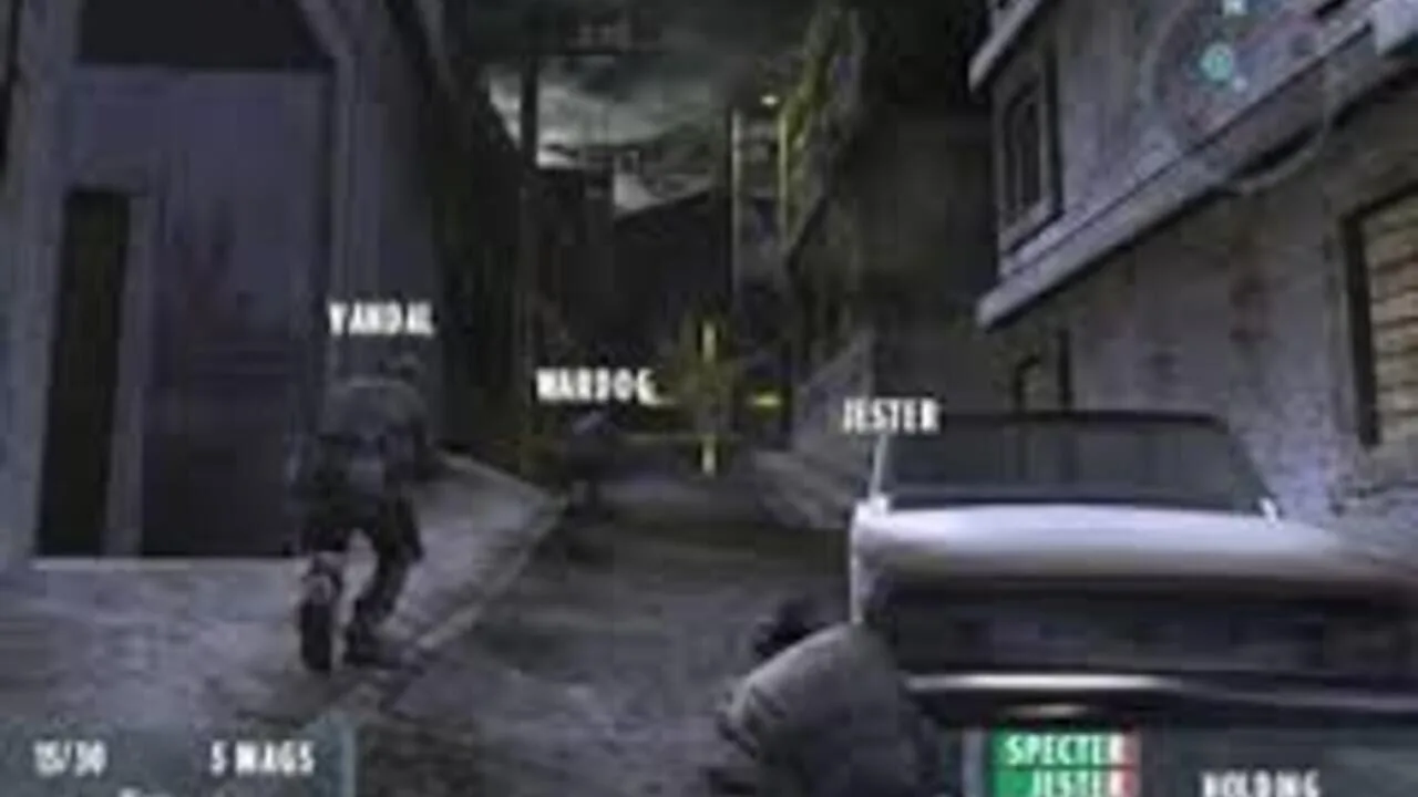 SOCOM II: U.S. Navy SEALs gameplay on PlayStation 2