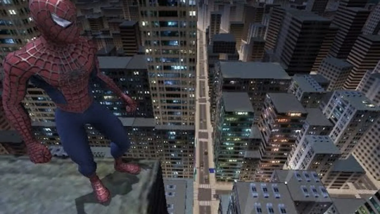 Spider-Man 2 gameplay on PlayStation 2