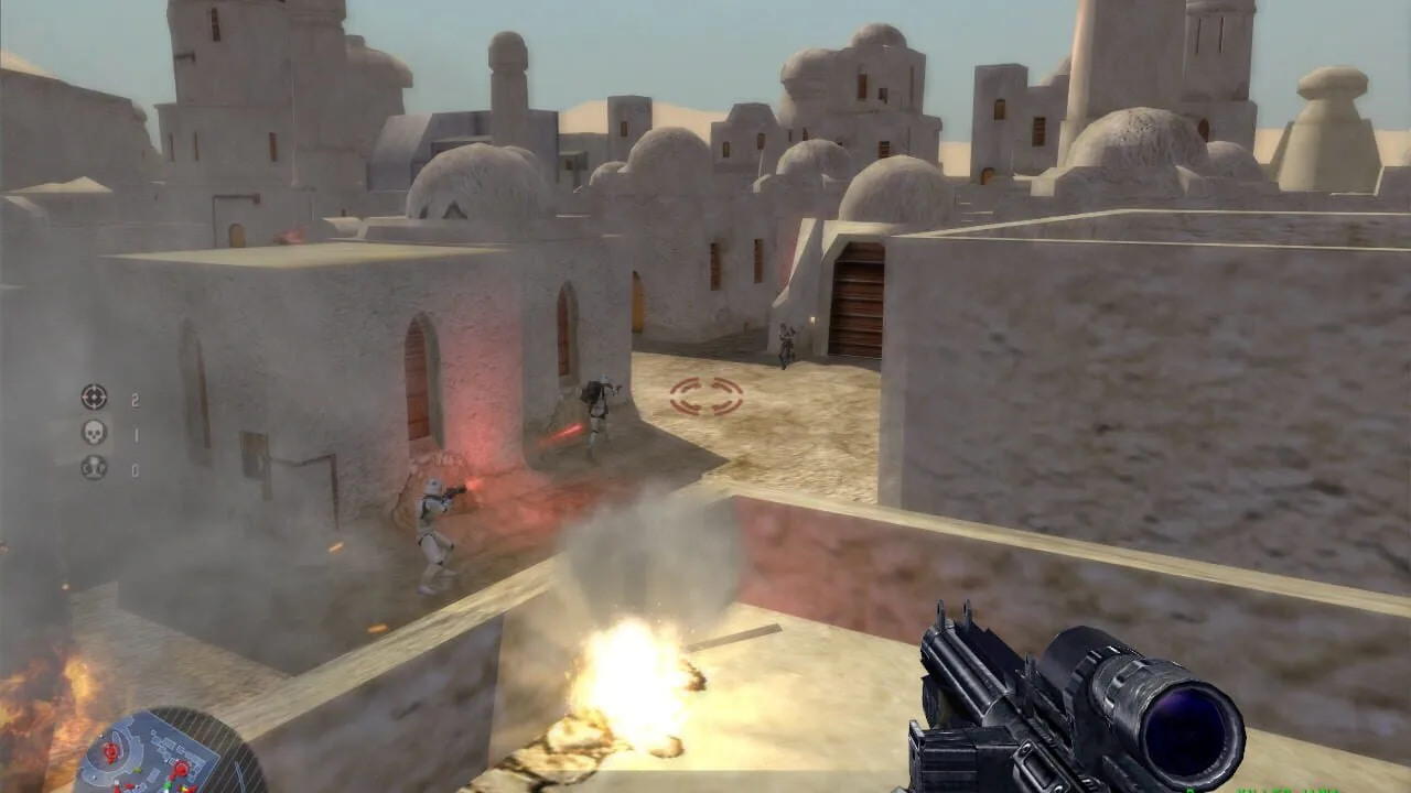 Star Wars: Battlefront gameplay on PlayStation 2