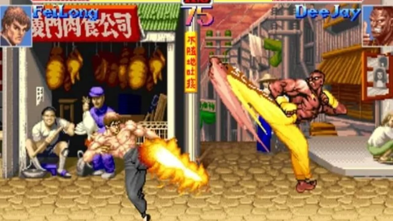Street Fighter Anniversary Collection gameplay on PlayStation 2