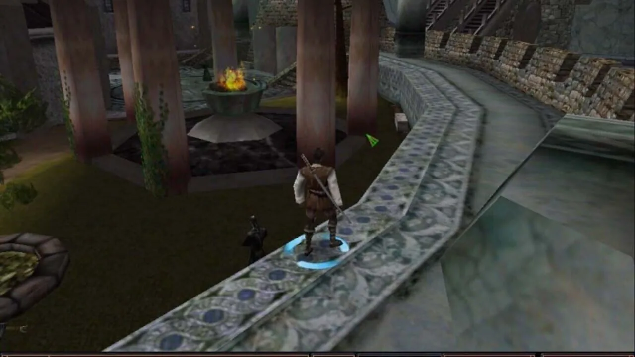 Summoner gameplay on PlayStation 2