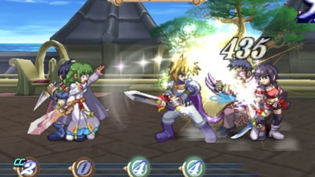 Tales of Destiny gameplay on PlayStation 2