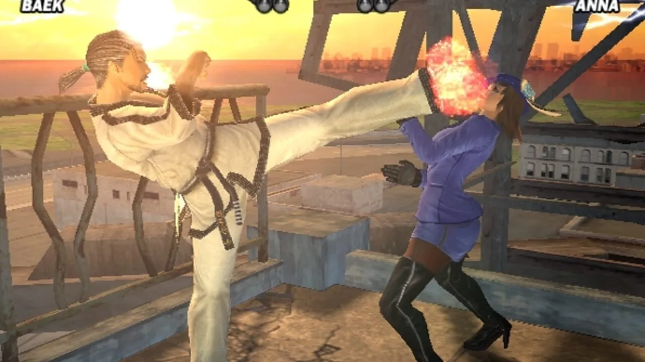 Tekken 5 gameplay on PlayStation 2