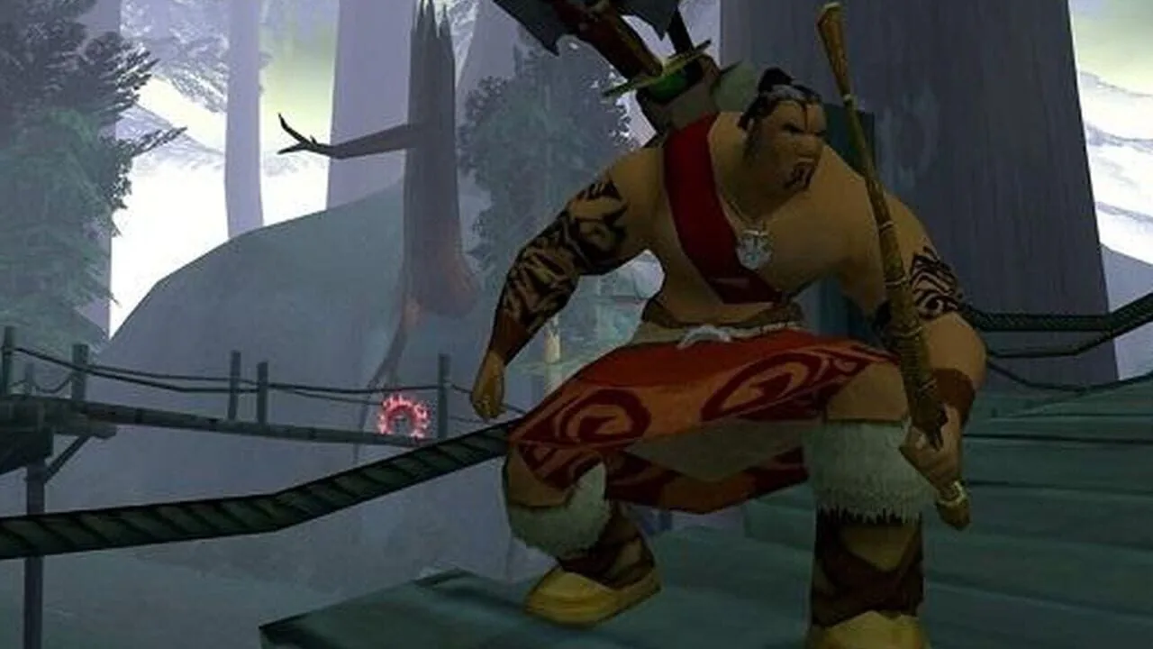 The Mark of Kri gameplay on PlayStation 2