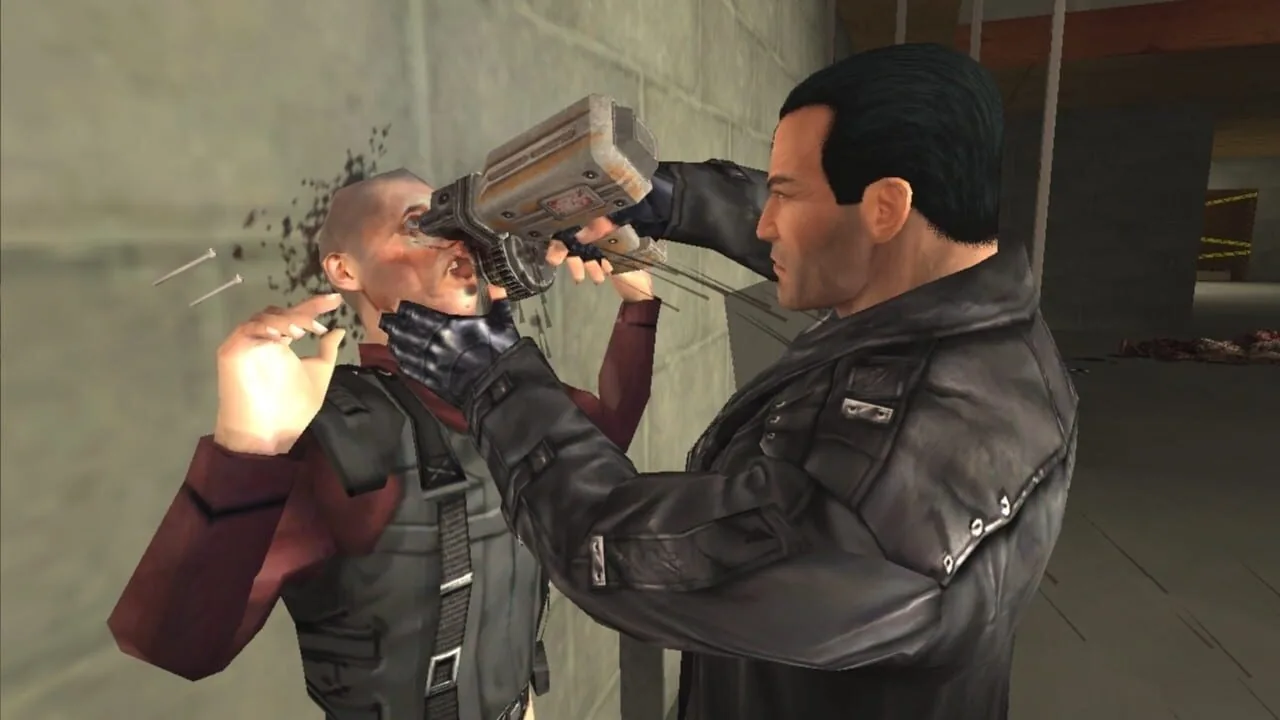The Punisher gameplay on PlayStation 2