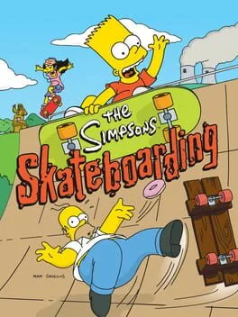 The Simpsons Skateboarding gameplay on PlayStation 2