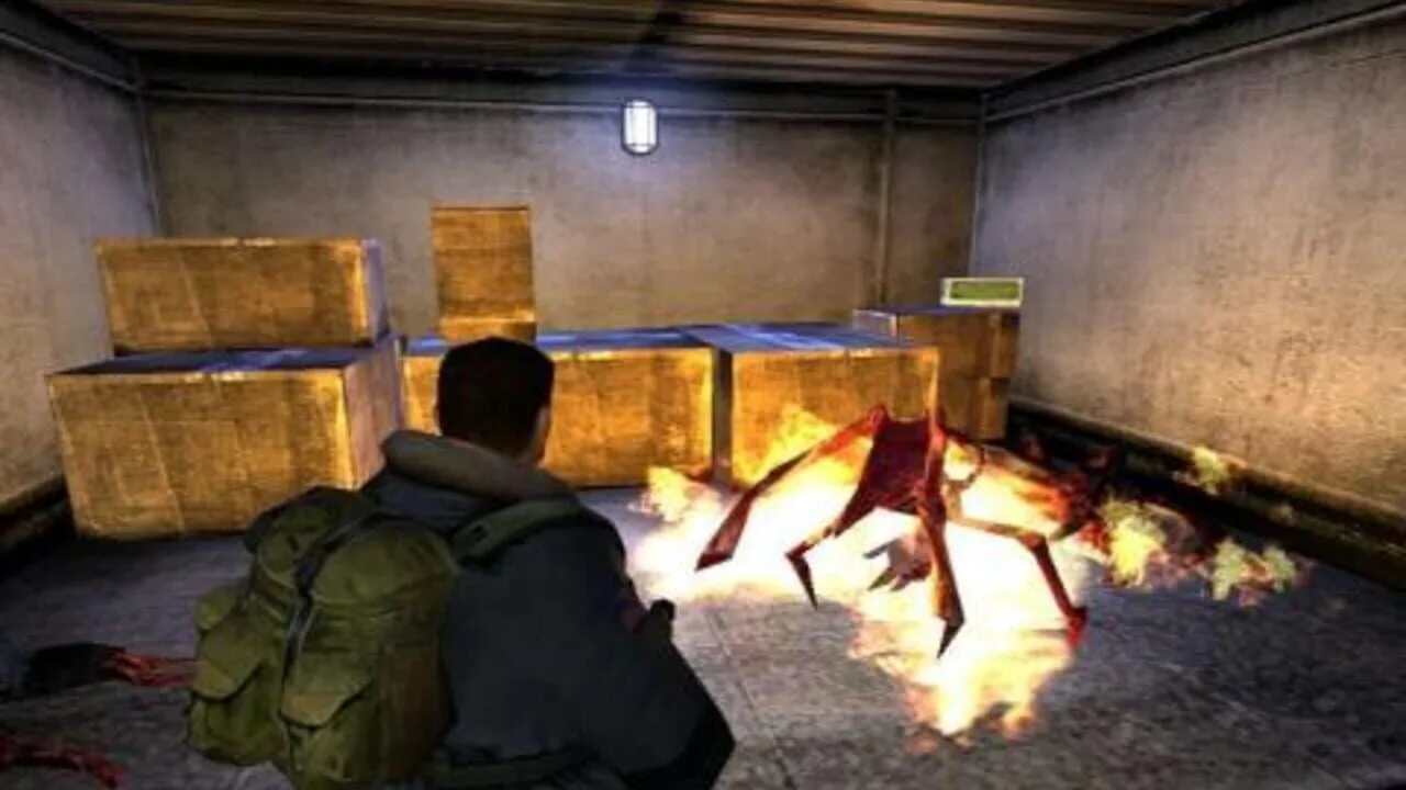 The Thing gameplay on PlayStation 2