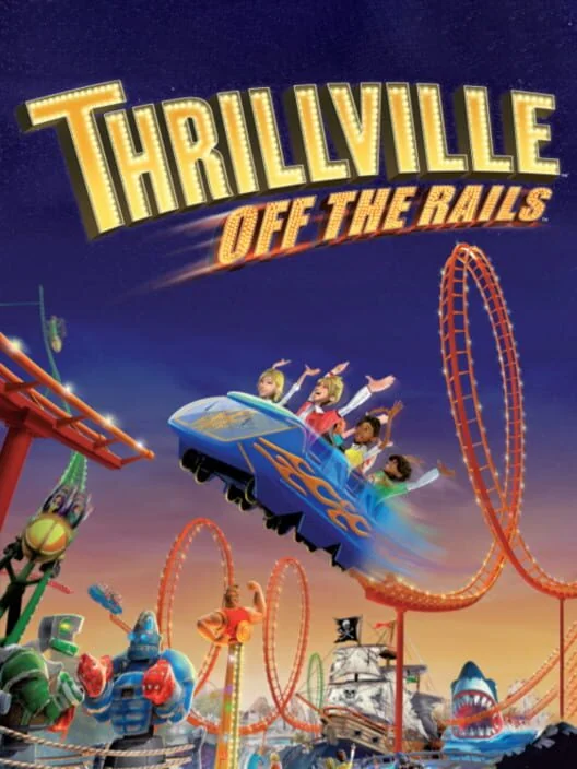 Thrillville: Off the Rails box art