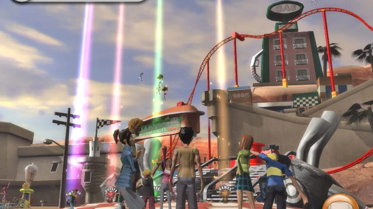 Thrillville: Off the Rails gameplay on PlayStation 2