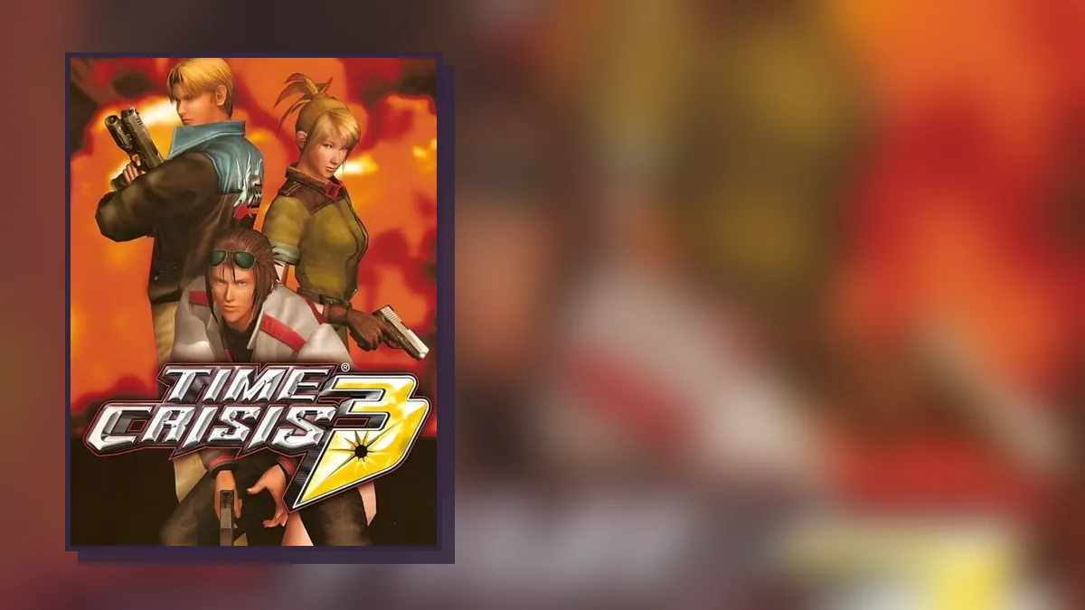 Time Crisis 3 on PlayStation 2: box art and gameplay