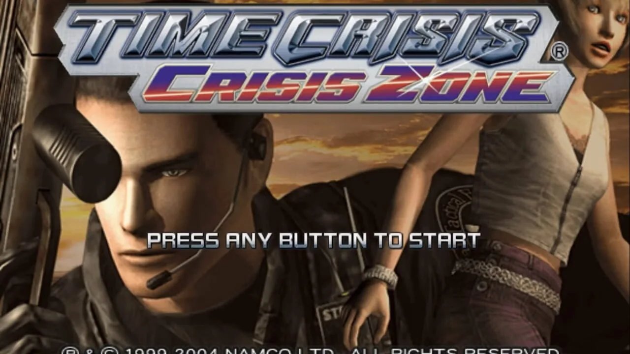 Time Crisis: Crisis Zone gameplay on PlayStation 2