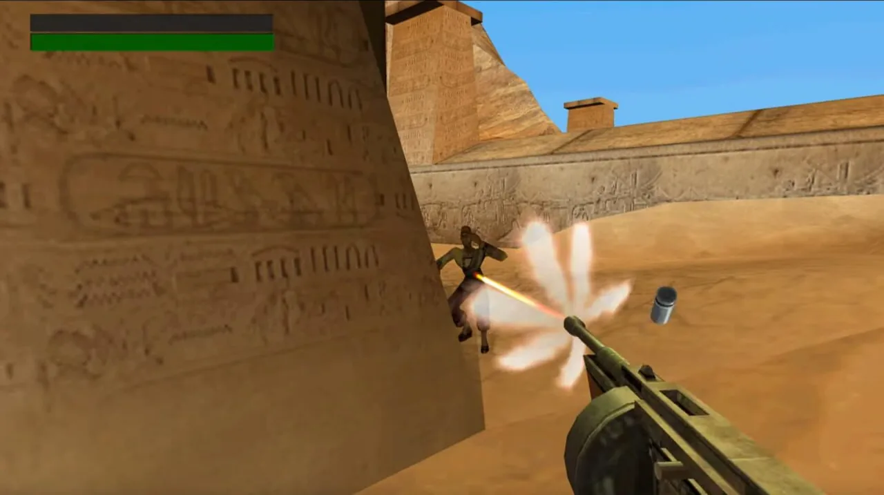 TimeSplitters gameplay on PlayStation 2