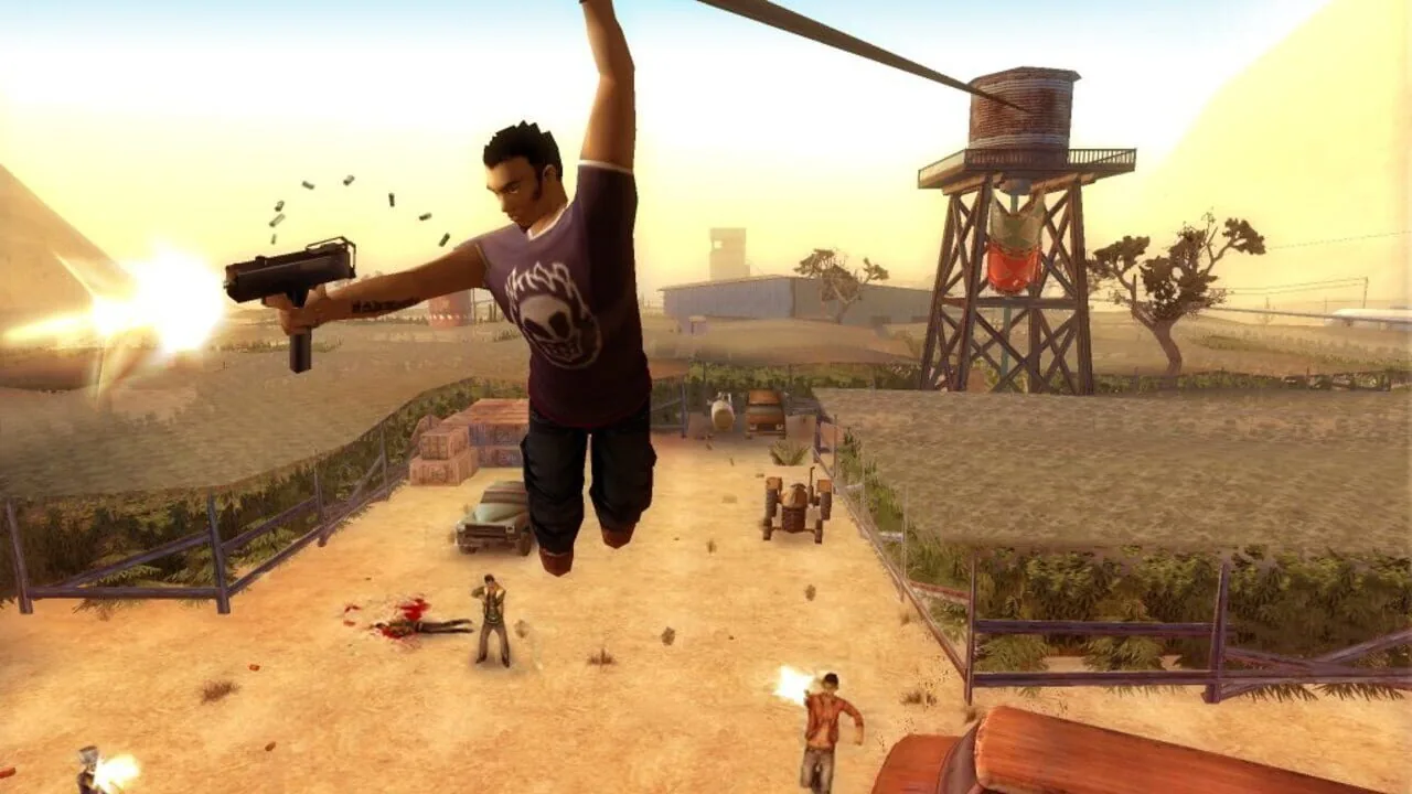 Total Overdose gameplay on PlayStation 2