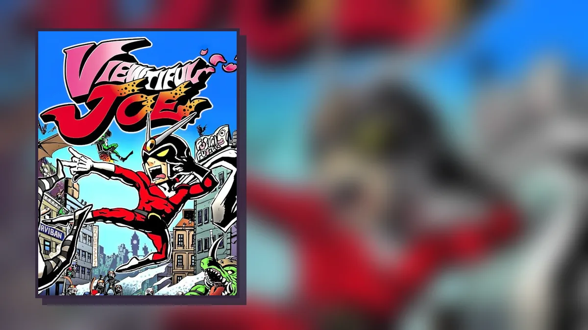 Viewtiful Joe on PlayStation 2: box art and gameplay
