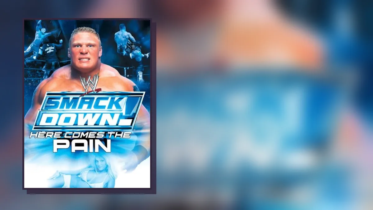 WWE Smackdown! Here Comes the Pain on PlayStation 2: box art and gameplay
