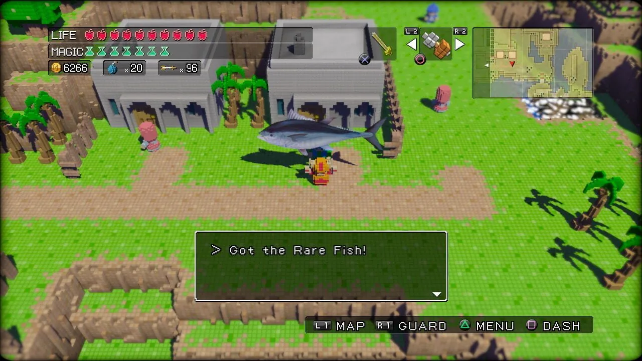 3D Dot Game Heroes screenshot 1